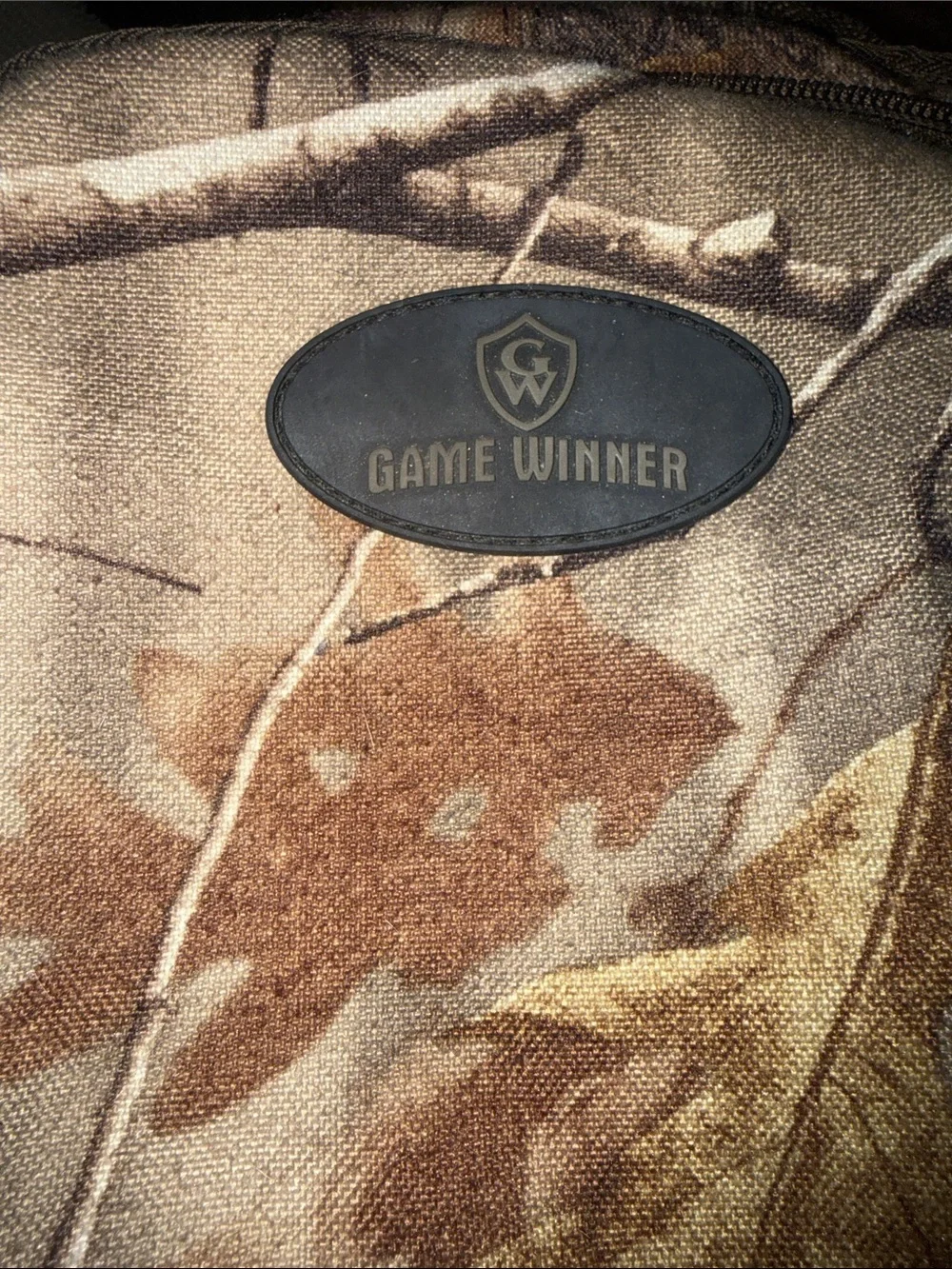 Game Winner Camo Backpack with Pink Accent Panels